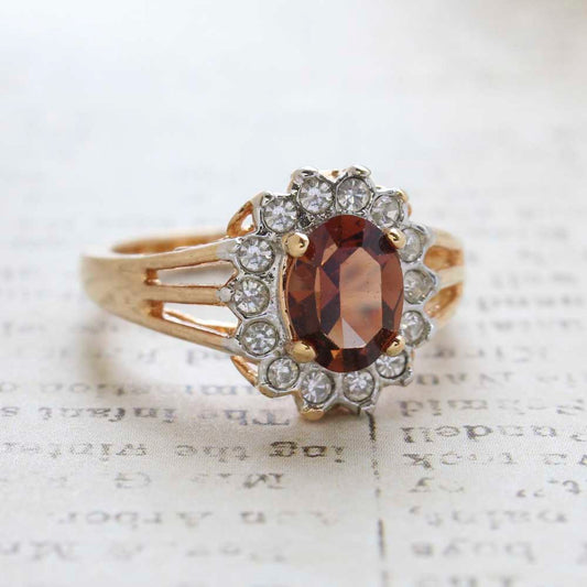 Gold Smoky Topaz Crystal / 5