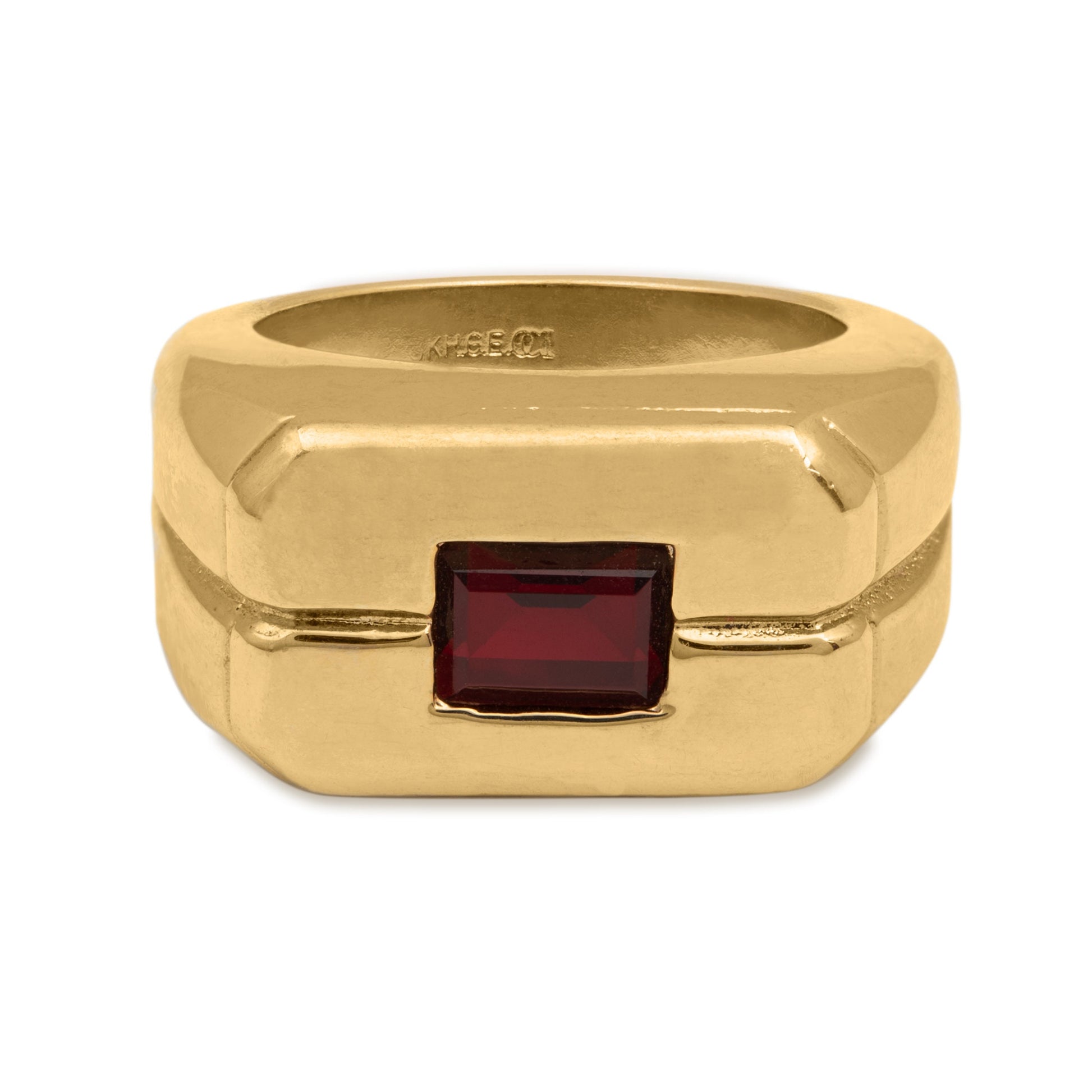 Graham Ruby and Yellow Gold Ring