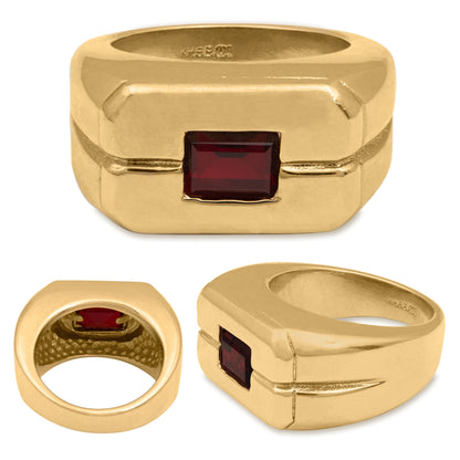Graham Ruby and Yellow Gold Ring