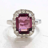 White Gold Amethyst