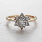 Gold Crystal Flower