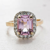 Gold Light Amethyst Crystal