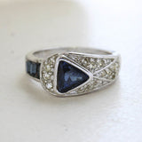 Sapphire White Gold