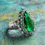 White Gold Emerald