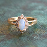 Pinfire Opal Gold Clear Crystal