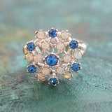 Silver Pinfire Opal Sapphire