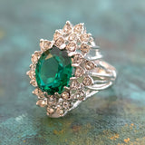 White Gold Emerald