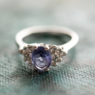 White Gold Tanzanite