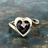 Gold Crystal Jet Black