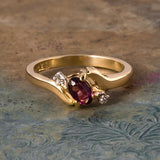 Gold Clear Crystal Amethyst