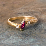 Gold Ruby Crystal