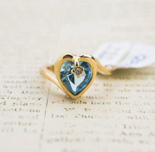 Gold Crystal Aquamarine