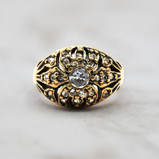 Antique Yellow Gold Crystal