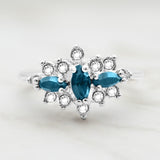 Sapphire White Gold