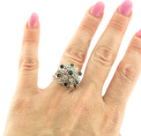 Silver Clear Sapphire