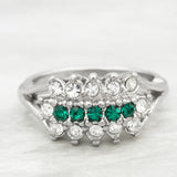 Emerald White Gold