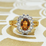 Gold Smoky Topaz Crystal