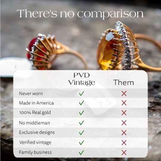 Vintage 1980s Bee Ring with Ruby Crystal Eyes and Clear Austrian Crystals – 18k Yellow Gold Electroplated jewelry image 1