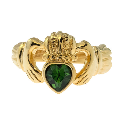Gold Green Tourmaline Crystal / 5