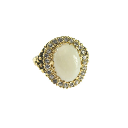 Gold Clear Crystal Opal / 6