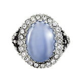 Blue Moonstone Silver