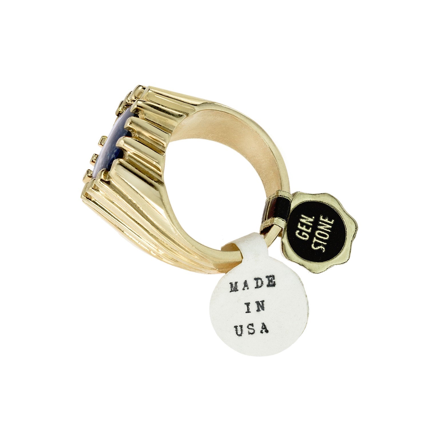 vintage-men's-ring-genuine-sodalite-gold-plated