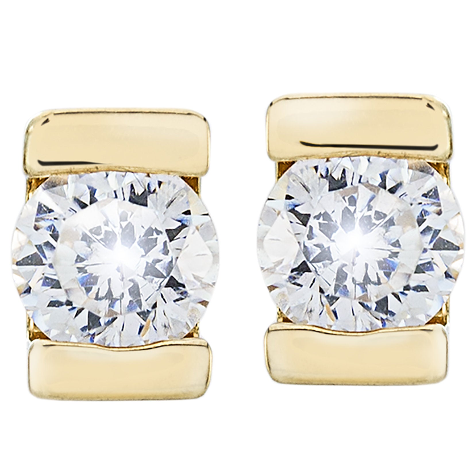 vintage-clear-Austrian-crystal-post-earrings