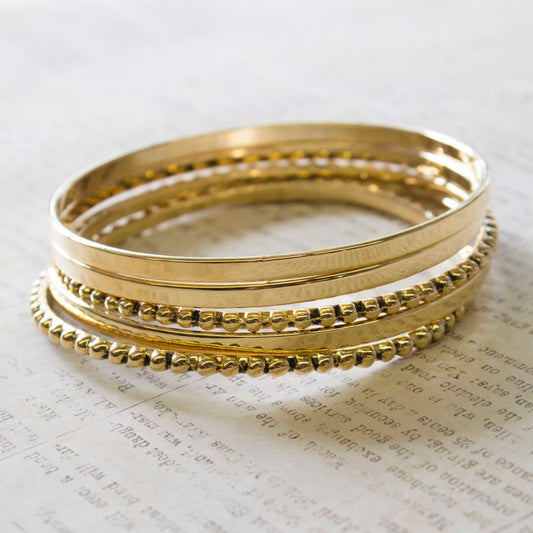 Vintage Oscar De La Renta Signed Large Antique Gold Tone Ball Textured Hoop Earrings jewelry image 1
