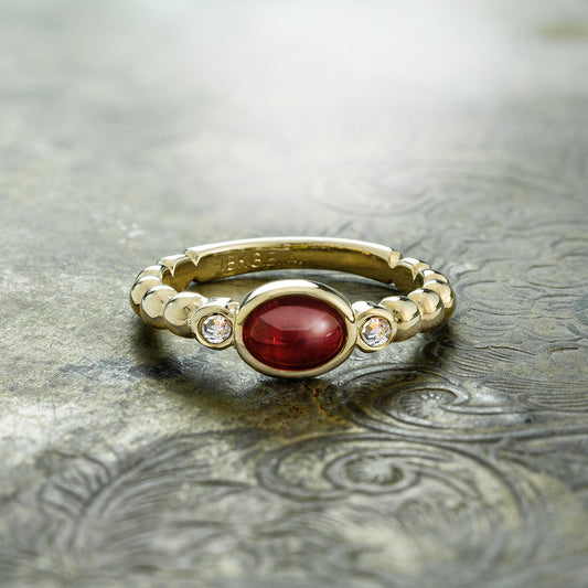 vintage-ruby-clear-Austrian-crystals-yellow-gold-electroplated-ring