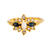Sapphire Genuine Opal