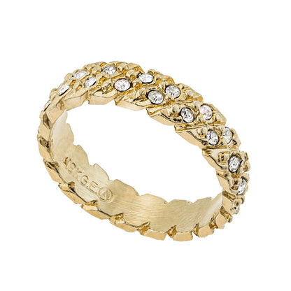 vintage-wedding-band-yellow-gold-plated-clear-Austrian-crystals