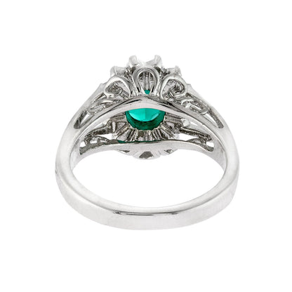 vintage-emerald-clear-Austrian-crystal-white-gold-plated-ring