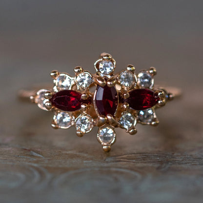 vintage-garnet-clear-Austrian-crystal-gold-plated-ring