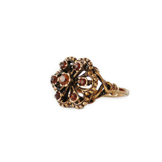 Citrine Austrian Crystal / 4