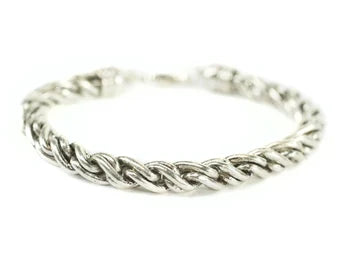 Vintage Oscar de la Renta Bracelet 8 Inches Long Gold or Silver
