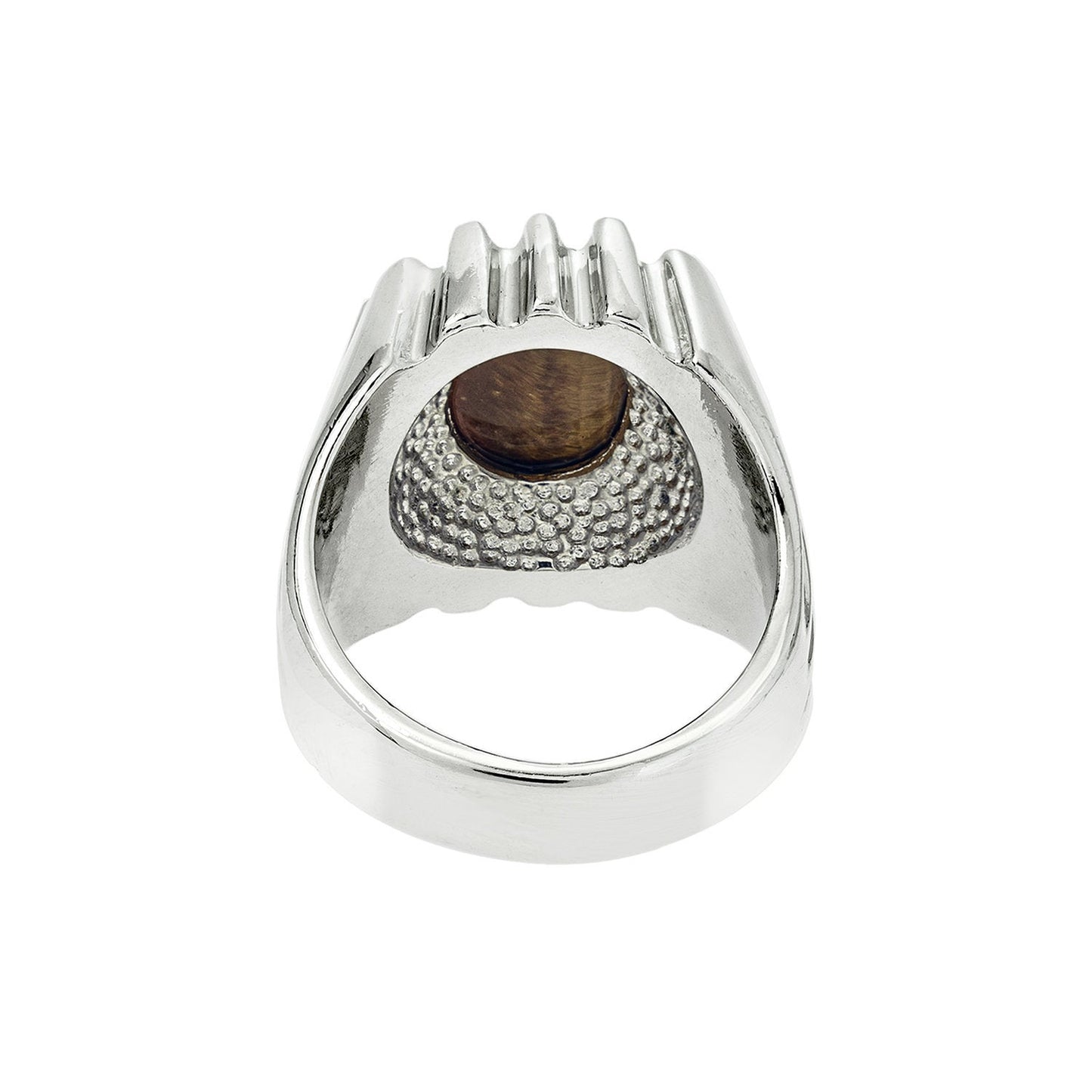 vintage-mens-ring-genuine-tiger-eye-white-gold-plated
