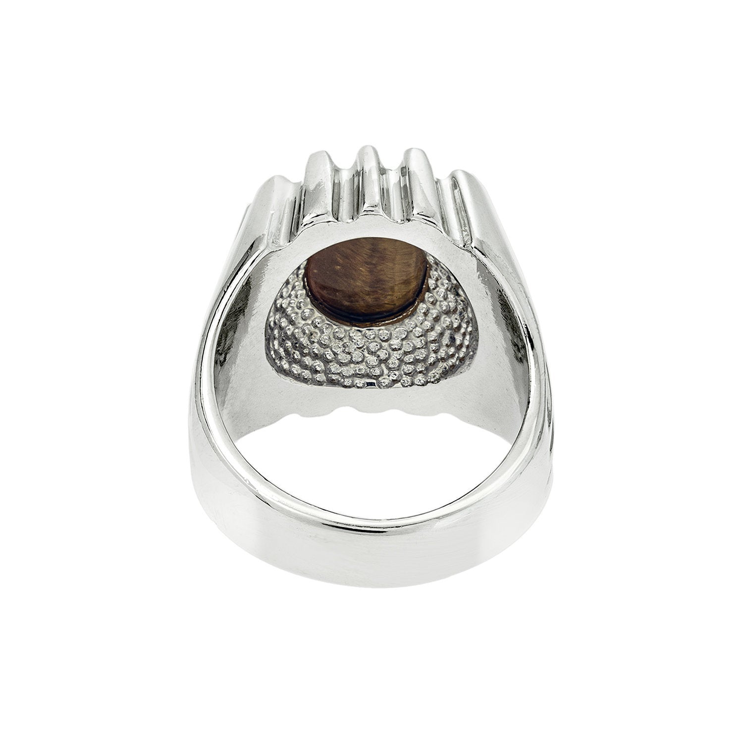 vintage-mens-ring-genuine-tiger-eye-white-gold-plated