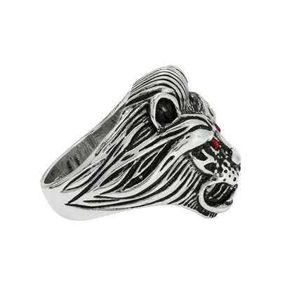 vintage-zodiac-lion-ring-ruby-Austrian-crystals-white-gold-plated