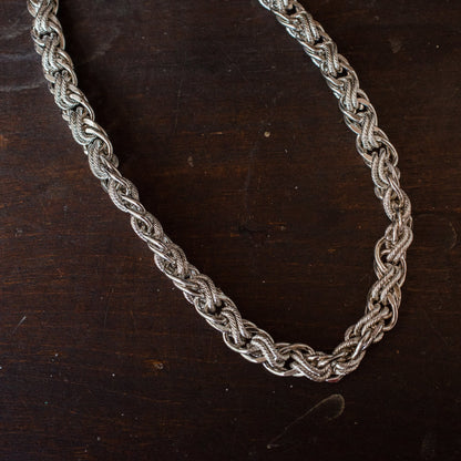 Vintage Oscar de la Renta Linked 18" Necklace OSN-113-S Antique Womans Jewlery