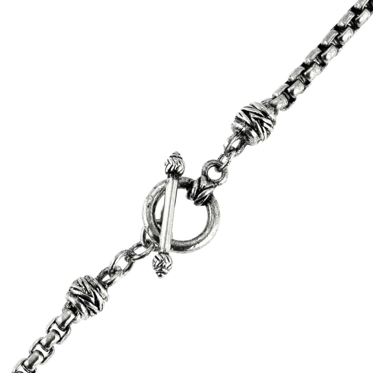 Vintage Designer Oscar de la Renta Long Pendant Antique Necklace 30 Inches Basket Weave Design OSN-LDSK - Limited Stock - Never Worn