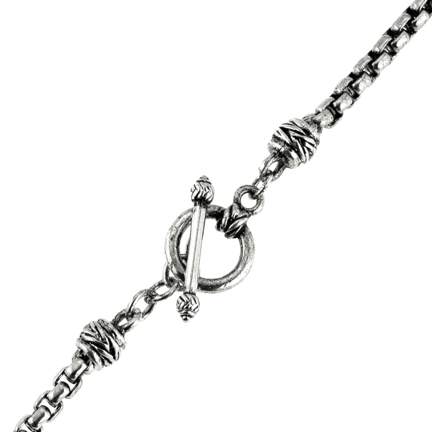 Vintage Designer Oscar de la Renta Long Pendant Antique Necklace 30 Inches Basket Weave Design OSN-LDSK - Limited Stock - Never Worn