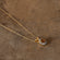 Vintage Clear Swarovski Crystal Necklace Antique Diamond-like necklace #N1291