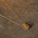 Vintage Clear Swarovski Crystal Necklace Antique Diamond-like necklace #N1291