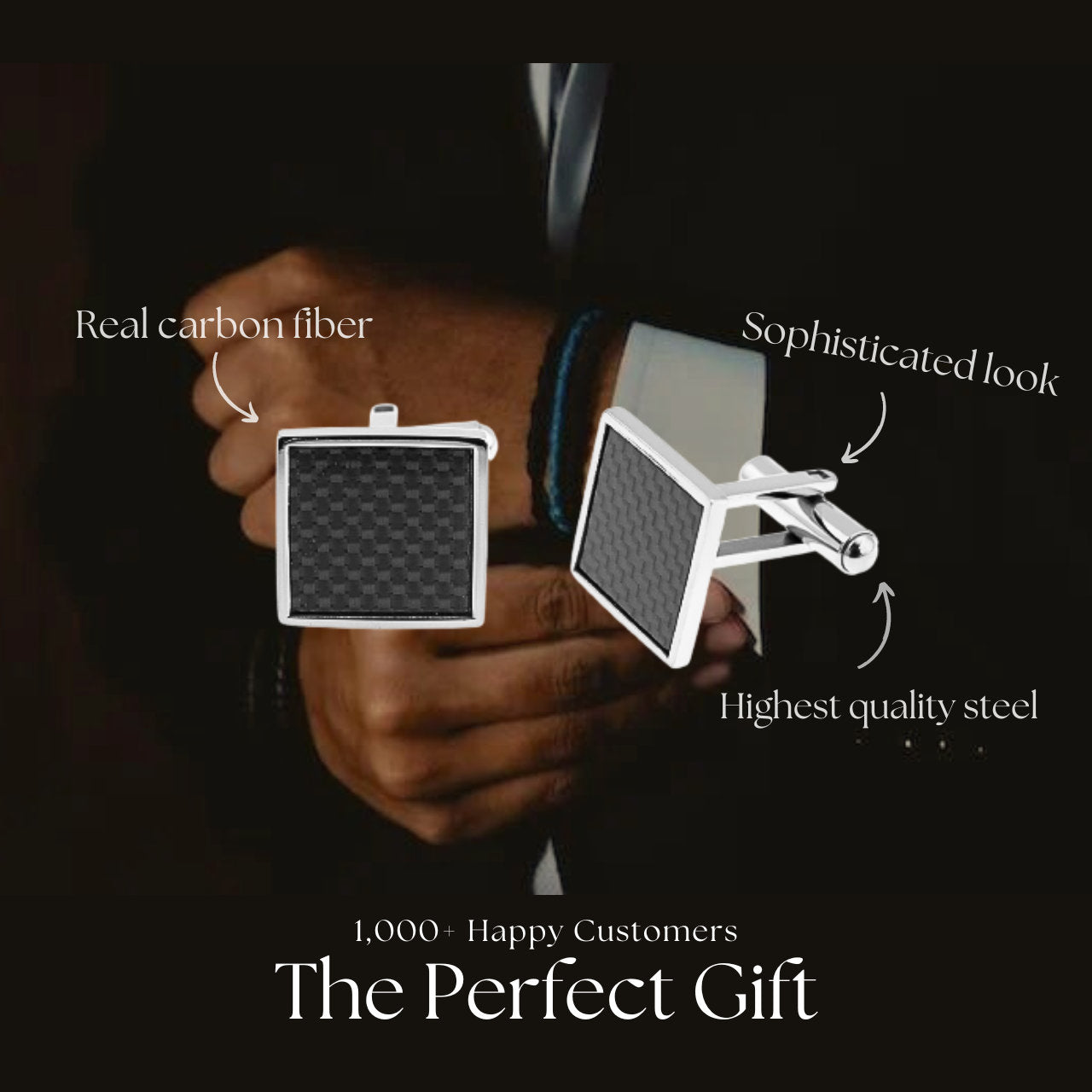 Engravable Cuff Links Cufflinks For Men Initials Dad Fathers Day Gift Suit Gold Silver Accessories Personalized Monogramed Steel Letter