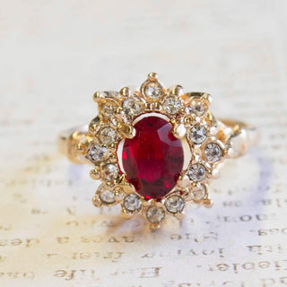 Gold Ruby Crystal