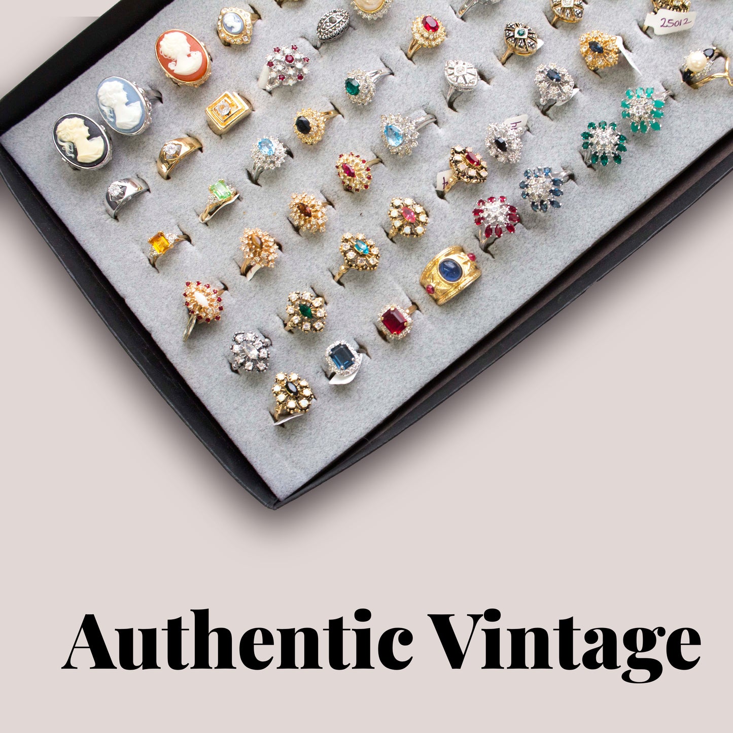 FIVE FOR ONE -Mix of 5 Vintage/Antique Rings for Women We Select Per Your Specifications Made in America - Bulk Pack