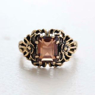 Gold Smokey Topaz Crystal